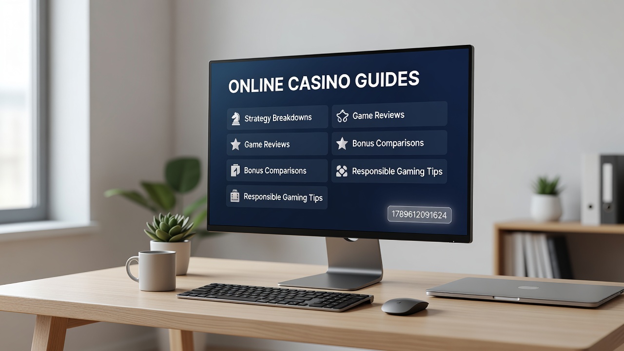 Detailed view of casino guide sections covering payment methods and regulatory compliance